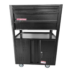 Carrinho Para Ferramentas Fechado Com 3 Gavetas (NC-10) - Nocram