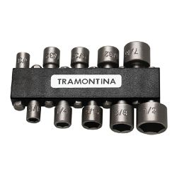 Jogo de Ponteiras Tipo Soquete 10 Peças (43615/110) - Tramontina