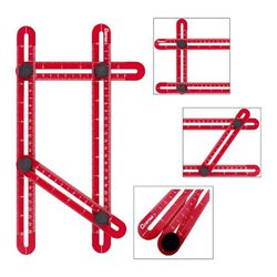 Gabarito Angular Multifunção Plástico - Cortag