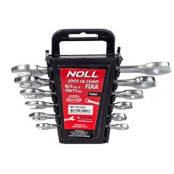 Jogo de Chaves Fixas 6 Peças 6 á 17mm (407,0003) - Noll