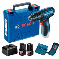Parafusadeira/Furadeira Impacto Bateria 12V GSB 120-LI + 23 Acess. - Bosch