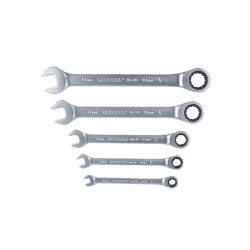 Jogo Chave Combinada com Catraca 8 à 19mm 5 Peças 031369 - Gedore