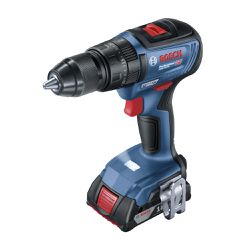 Parafusadeira Furadeira Impacto Bosch GSB 18V-50 18V Brushless 2 baterias e maleta