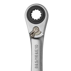 Jogo de Chaves Estrela Com Catraca Reversível 63 em 2 (3300900) - Gedore Red