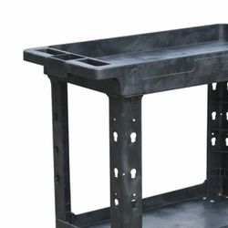 Carrinho Aberto P/ Armazenamento e Transporte Ferramentas C/ 2 Prateleiras (3521) - Lupus