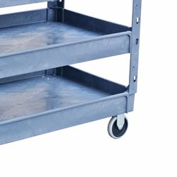 Carrinho Aberto P/ Armazenamento e Transporte Ferramentas C/ 3 Prateleiras (3522) - Lupus