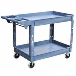 Carrinho Aberto P/ Armazenamento e Transporte Ferramentas C/ 2 Prateleiras (3523) - Lupus