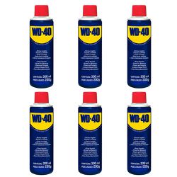 Óleo Lubrificante Desengripante Multiuso 300ml (6 unidades) - WD-40
