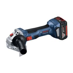 Esmerilhadeira Angular GWS 18V-8 Com Bateria e Carregador 18V (06019H90E1) - Bosch