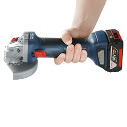 Esmerilhadeira Angular GWS 18V-8 Com Bateria e Carregador 18V (06019H90E1) - Bosch