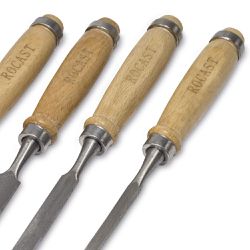 Jogo de Formões Goivado 4 Pcs (6-2-18-24mm) - (177,0011) - Rocast