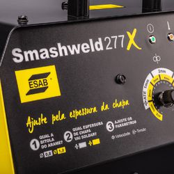 Máquina de Solda MIG/MAG Smashweld 277x 250A Trifásica - ESAB