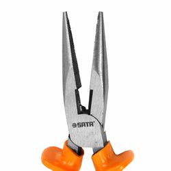 Alicate Meia Cana Curto Isolado 6'' (ST70041AST) - Sata