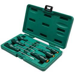 Jogo de Chaves de Fenda e Phillips Com 6 Peças (ST09303ESJ) - Sata