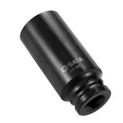 Soquete de Impacto Sextavado Longo 1/2'' em Milímetros (mm) - Sata