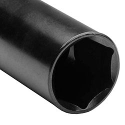 Soquete de Impacto Sextavado Longo 1/2'' em Milímetros (mm) - Sata