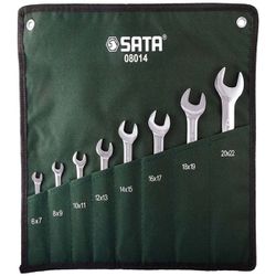 Jogo de Chave Fixa Com 8 Peças (ST08014SJ) - Sata