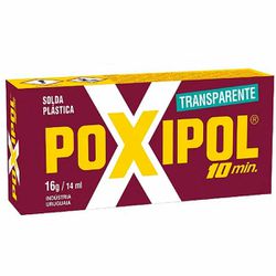 Adesivo Epóxi Líquido Transparente 10Min - 16G/14Ml (521230) - Poxipol