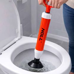 Desentupidor Manual Tipo Bomba Com 2 Ventosas (330,0003) - Noll