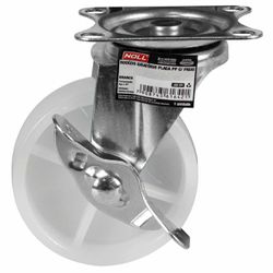 Rodízio Giratório Com Freio e Placa 40 x 16,3mm (778,0042) - Noll