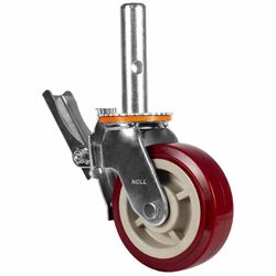 Rodízio Giratório Para Andaime Com Freio 150 x 50mm (778,0066) - Noll