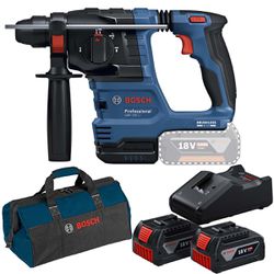 Martelete Rompedor Com 2 Baterias e Carregador + Bolsa (GBH 185-LI) - Bosch