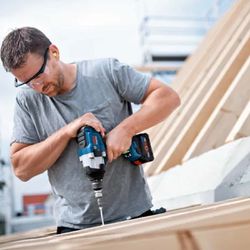 Chave de Impacto Com 2 Baterias e Carregador + Bolsa (GDS 18V-1000) - Bosch