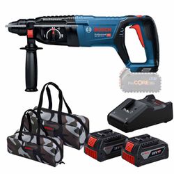 Martelete Rompedor Com 2 Baterias e Carregador + Bolsa (GBH 18V-26D) - Bosch