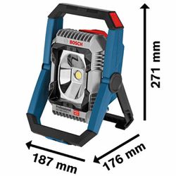 Refletor Com 2 Baterias e Carregador + Bolsa (GLI 18V-2200 C) - Bosch