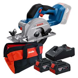 Serra Circular Com 2 Baterias e Carregador + Bolsa (GKS 18V-51) - Bosch