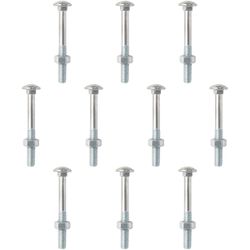 Kit Parafuso Francês Com Porca 1/4'' x 2'' - 53,0005 (Com 10 Unidades) - Nord