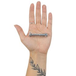 Kit Parafuso Francês Com Porca 1/4'' x 2'' - 53,0005 (Com 25 Unidades) - Nord