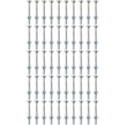 Kit Parafuso Francês Com Porca 1/4'' x 2'' - 53,0005 (Com 50 Unidades) - Nord