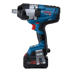 Chave de Impacto GDS 18V-1600HC Com Bateria e Carregador 18V (06019M10E1) - Bosch