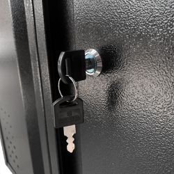 Carrinho Para Ferramentas Fechado Com 1 Gaveta e 2 Portas Preto (NC-11) - Nocram