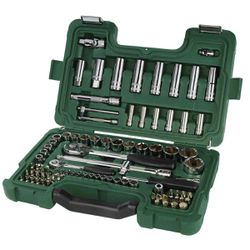 Jogo de Soquete de Impacto Sextavado Com 88 Peças (ST09013SJ) - Sata