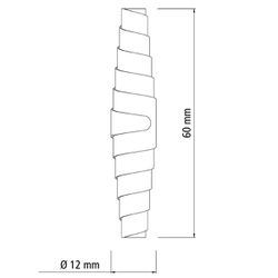 Mola Metálica Cromada Para Tesoura de Poda (78399/017) - Tramontina