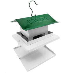 Comedouro Para Pássaros Com Fruteira Verde (70) - Fercar