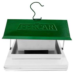 Comedouro Para Pássaros Com Fruteira Verde (70) - Fercar