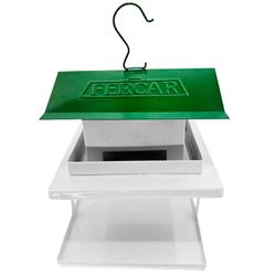 Comedouro Para Pássaros Com Fruteira Verde (70) - Fercar