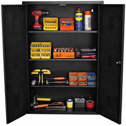 Armário Para Peças e Ferramentas Fechado Com 3 Prateleiras (1505) - Fercar