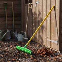 Ancinho Plástico Com Cabo Verde (Fj-1012) - Trapp