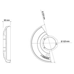 Protetor Plástico para Aparadores de Grama 28cm (78799/767) - Tramontina