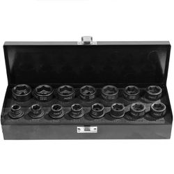 Jogo de Soquete Universal de Impacto 1/2'' 10 à 24mm (435,0197) - Noll