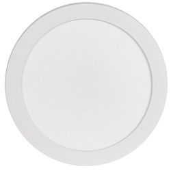 Plafon Redondo de Sobrepor Branco 12W - 6500K (520,0082) - Noll LED