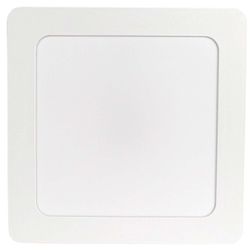 Plafon Quadrado de Embutir Branco 12W - 6500K (520,0079) - Noll LED