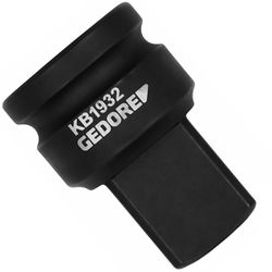 Adaptador de Impacto 1/2'' x 3/4'' (023013) - Gedore