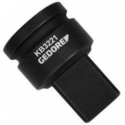 Adaptador de Impacto 3/4'' x 1'' (023019) - Gedore