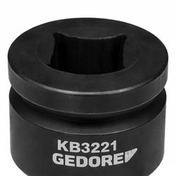 Adaptador de Impacto 3/4'' x 1'' (023019) - Gedore