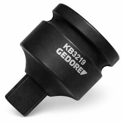 Adaptador de Impacto 3/4'' x 1/2'' (023007) - Gedore
